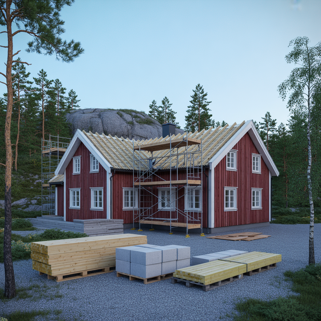 kostnad for tillbyggnad 2025 budget kostnadsposter och prise