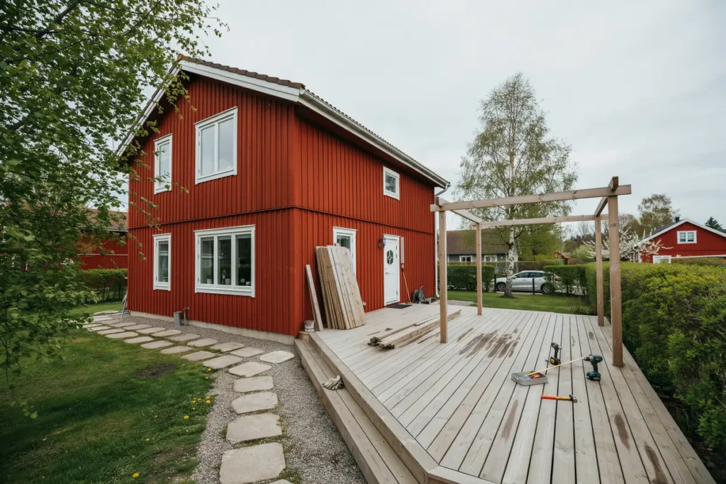 skapa en altan eller ett tr d ck som lyfter hela huset smarta val f r form material och funktion