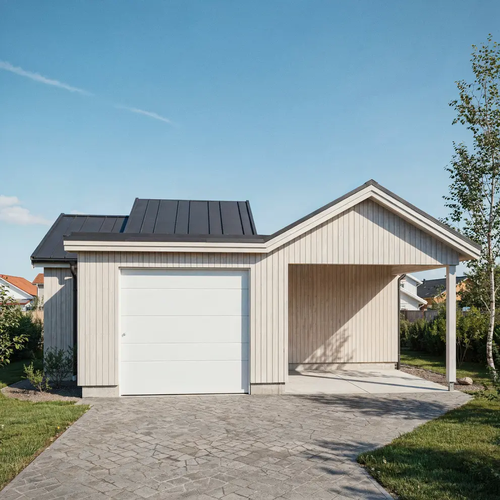 bygga garage carport nynashamn sorunda stockholm