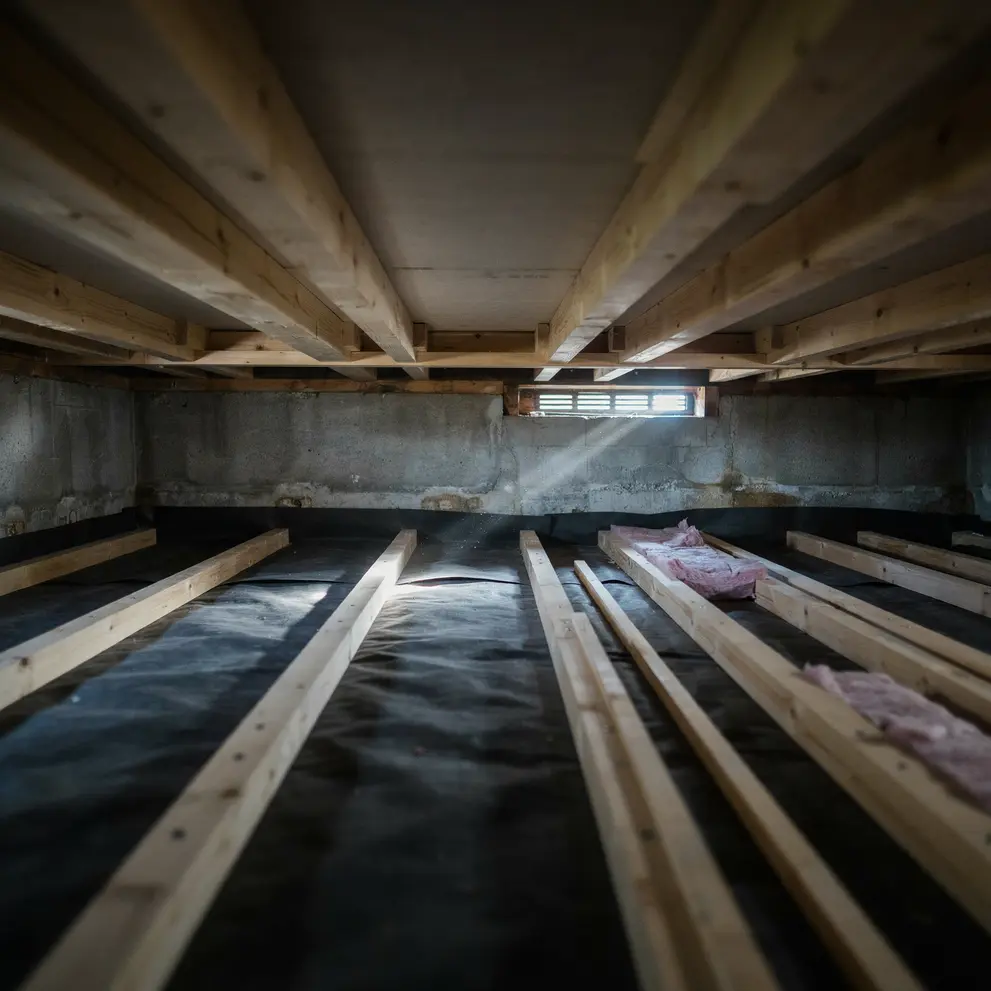 krypgrund trossbotten renovering byta isolering nynashamn sorunda stockholm